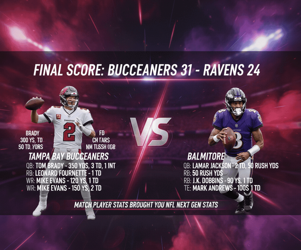 Tampa Bay vs Baltimore