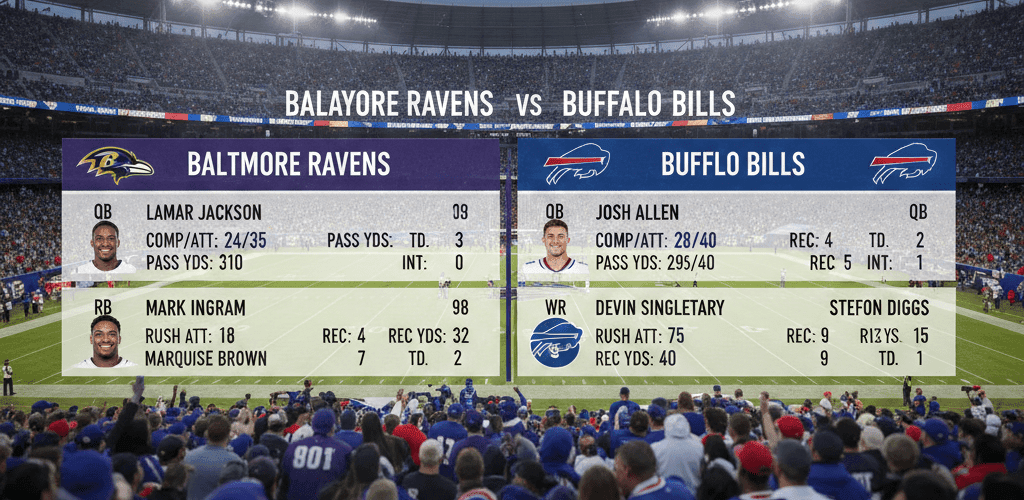 Ravens vs Bills