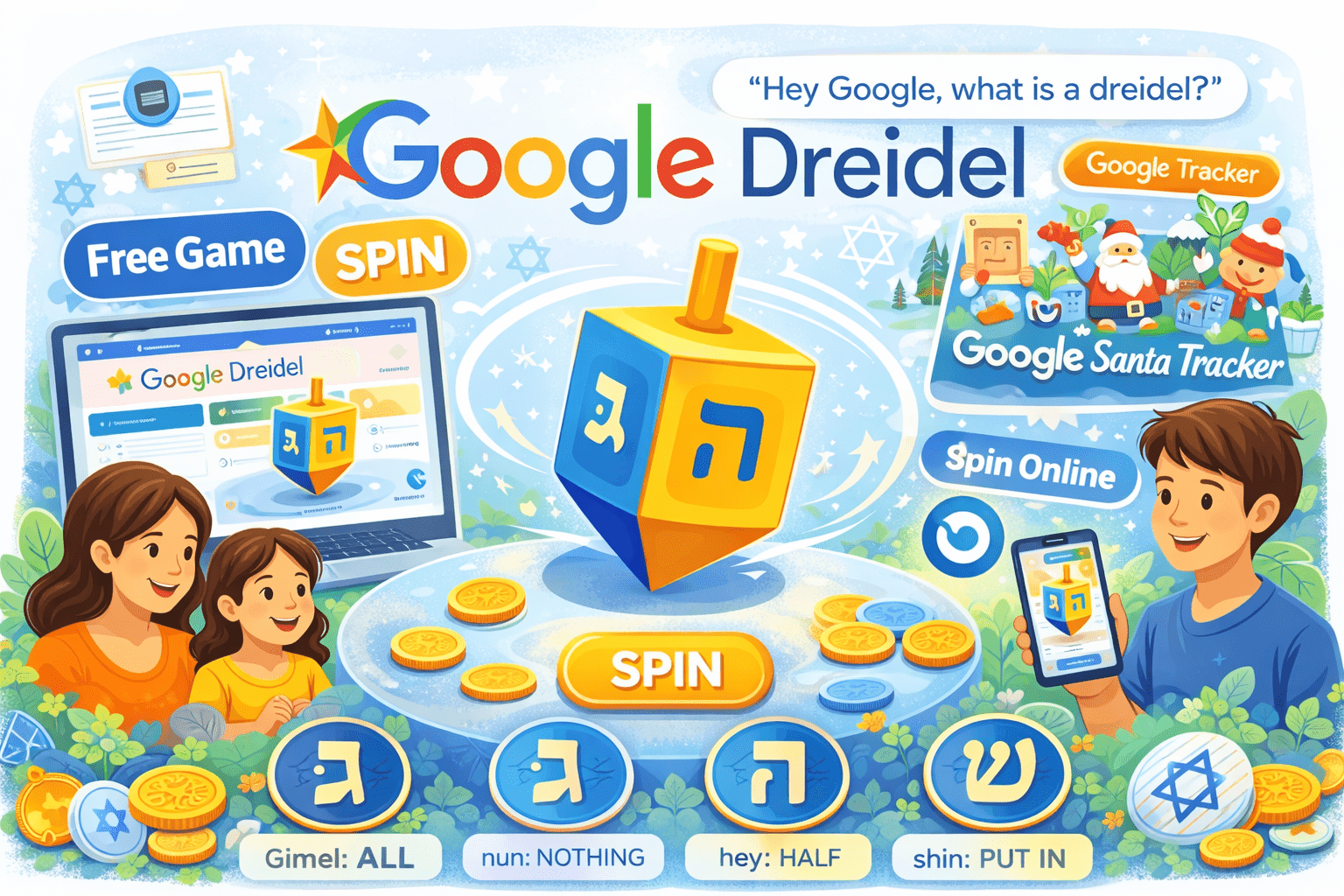 Google Dreidel